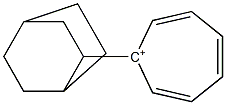 (Bicyclo[2.2.2]octan-7-yl)tropylium 结构式