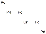 Chromium pentapalladium 结构式