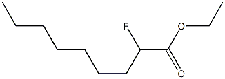 2-Fluorononanoic acid ethyl ester 结构式