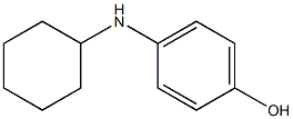 p-(Cyclohexylamino)phenol 结构式