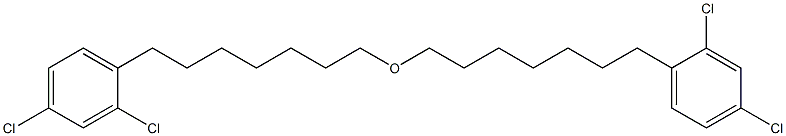 2,4-Dichlorophenylheptyl ether 结构式