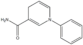 1-Phenyl-1,4-dihydropyridine-3-carboxamide 结构式
