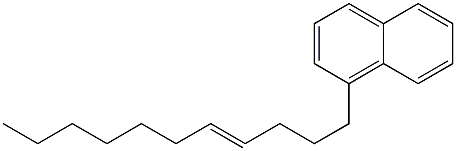1-(4-Undecenyl)naphthalene 结构式