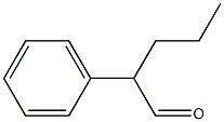 2-Phenylvaleraldehyde 结构式