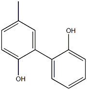 5-Methyl-1,1'-biphenyl-2,2'-diol 结构式