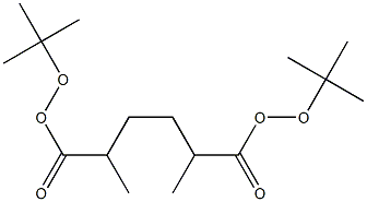 Hexane-2,5-di(peroxycarboxylic acid)di-tert-butyl ester 结构式