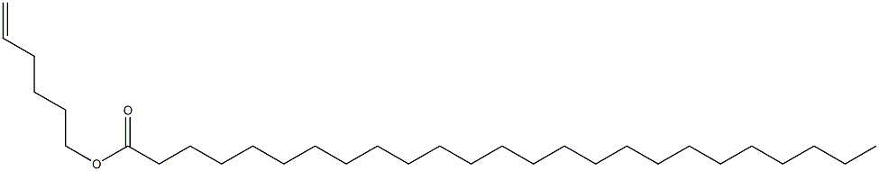 Pentacosanoic acid 5-hexenyl ester 结构式