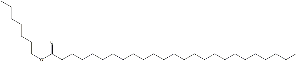 Pentacosanoic acid heptyl ester 结构式