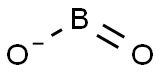 Metaboric acid ion 结构式