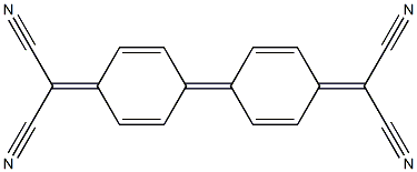 2-[4-[4-(Dicyanomethylene)-2,5-cyclohexadien-1-ylidene]-2,5-cyclohexadien-1-ylidene]propanedinitrile 结构式