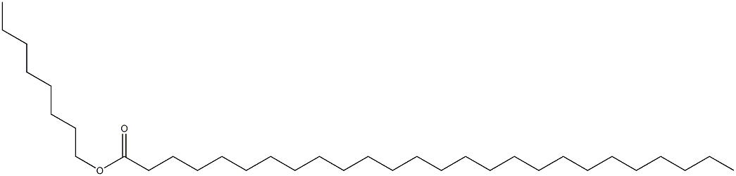 Cerotic acid octyl ester 结构式