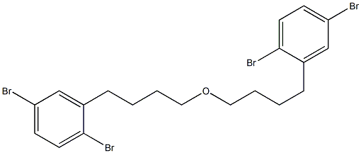 2,5-Dibromophenylbutyl ether 结构式