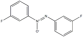 Bis(3-fluorophenyl)diazene 1-oxide 结构式