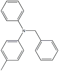 N-Phenyl-N-(4-methylphenyl)benzylamine 结构式