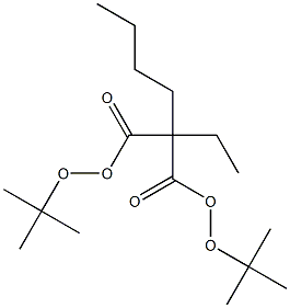 Heptane-3,3-di(peroxycarboxylic acid)di-tert-butyl ester 结构式
