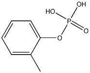Phosphoric acid methylphenyl ester 结构式