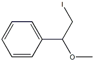 1-Methoxy-2-iodoethylbenzene 结构式
