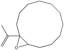 2-[(1,2-Epoxycyclododecan)-1-yl]-2-propene 结构式