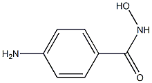 4-Aminobenzenecarbohydroxamic acid 结构式