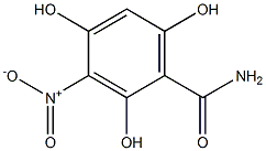 3-Nitro-2,4,6-trihydroxybenzamide 结构式