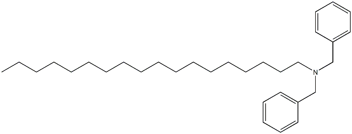 Octadecyldibenzylamine 结构式