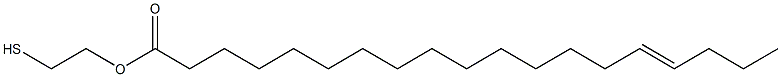 15-Nonadecenoic acid 2-mercaptoethyl ester 结构式