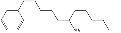 6-Aminododecylbenzene 结构式