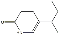 5-(1-Methylpropyl)-2(1H)-pyridone 结构式