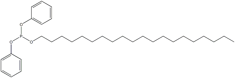 Phosphorous acid icosyldiphenyl ester 结构式