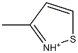 3-Methylisothiazole-2-cation 结构式