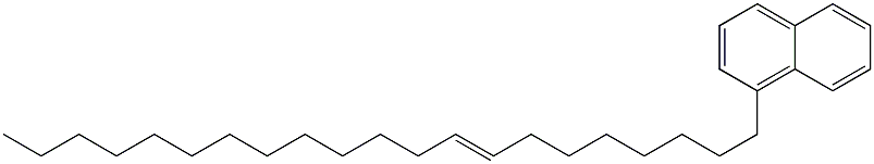 1-(8-Henicosenyl)naphthalene 结构式