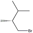 [R,(-)]-1-Bromo-2,3-dimethylbutane 结构式