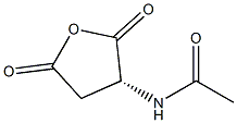 N-[(R)-Tetrahydro-2,5-dioxofuran-3-yl]acetamide 结构式