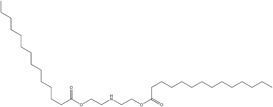 2,2'-Iminobis(ethanol myristate) 结构式