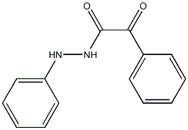 1-[2-(Phenyl)hydrazino]-2-phenyl-1,2-ethanedione 结构式