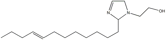 2-(8-Dodecenyl)-3-imidazoline-1-ethanol 结构式
