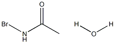 N-Bromoacetamide hydrate 结构式