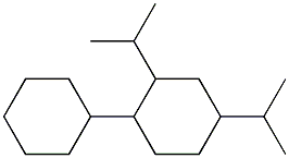 2,4-Diisopropyl-1,1'-bicyclohexane 结构式