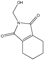 N-Hydroxymethyl-cyclohexene-1,2-dicarboximide 结构式