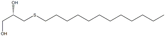 (S)-3-(Dodecylthio)-1,2-propanediol 结构式