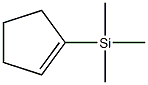 1-(Trimethylsilyl)cyclopentene 结构式