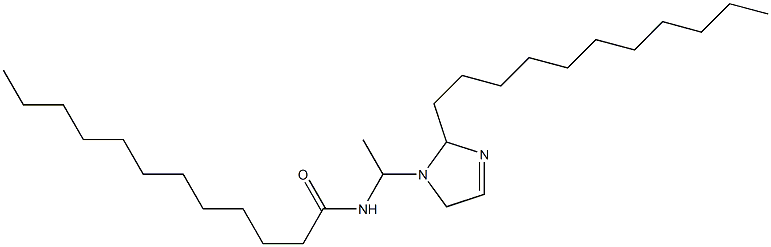 1-(1-Lauroylaminoethyl)-2-undecyl-3-imidazoline 结构式