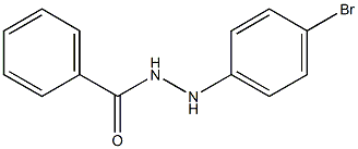 N'-(p-Bromophenyl)benzhydrazide 结构式