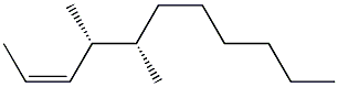 (4R,5S,Z)-4,5-Dimethyl-2-undecene 结构式