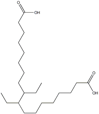 Dioctanoic acid 3,4-hexanediyl ester 结构式