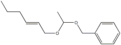 Acetaldehyde benzyl[(E)-2-hexenyl]acetal 结构式