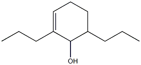 2,6-Dipropyl-2-cyclohexen-1-ol 结构式