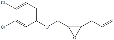 3,4-Dichlorophenyl 3-allylglycidyl ether 结构式