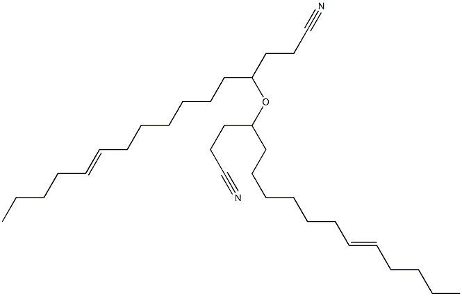 2-Cyanoethyl(8-tridecenyl) ether 结构式