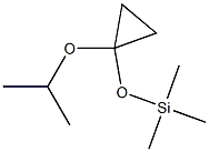 1-Isopropoxy-1-(trimethylsiloxy)cyclopropane 结构式